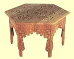 Carved table, Folk Art in Uzbekistan