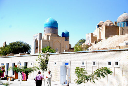 Shahi Zindah, Samarkand, Uzbekistan