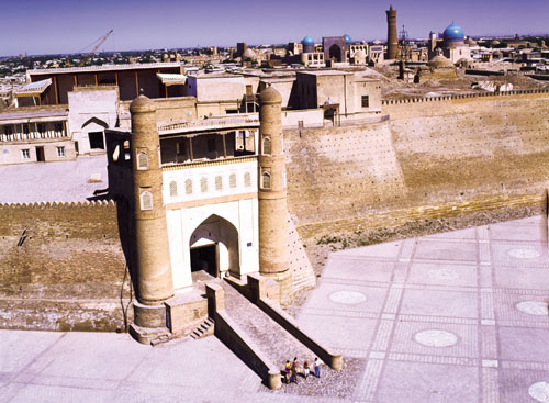 Ark Fortress in Bukhara, Uzbekistan