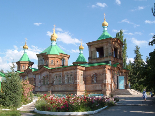 Karakol - Russian Orthodox Cathedral, Kyrgyzstan