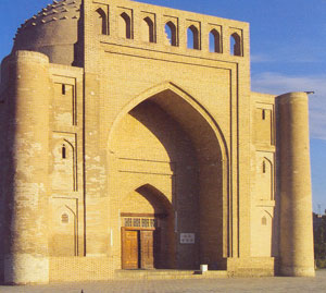 Entrance to the Mausoleum of Sheikh Boharzi