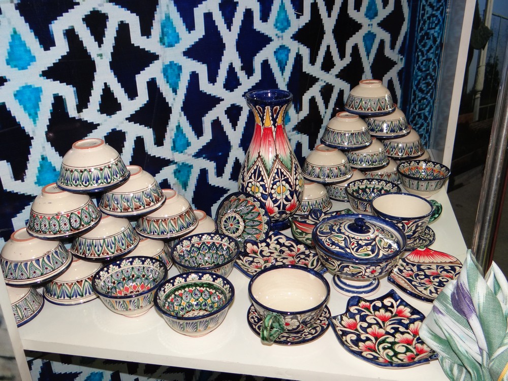 Узбекская глазурированная керамика