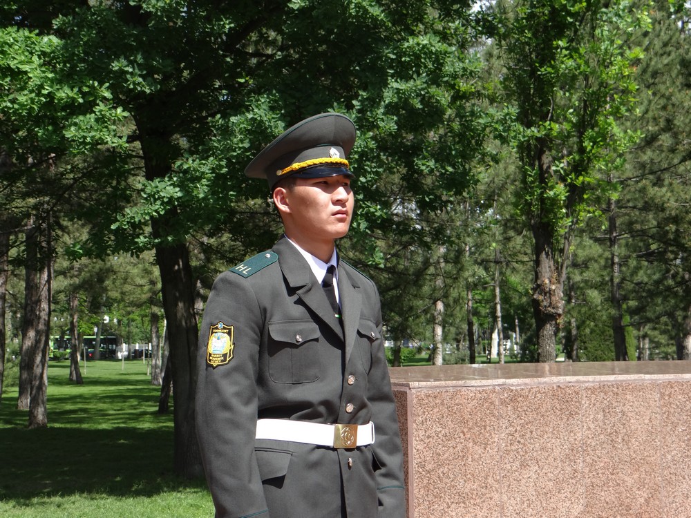 Современный воин Узбекистана
