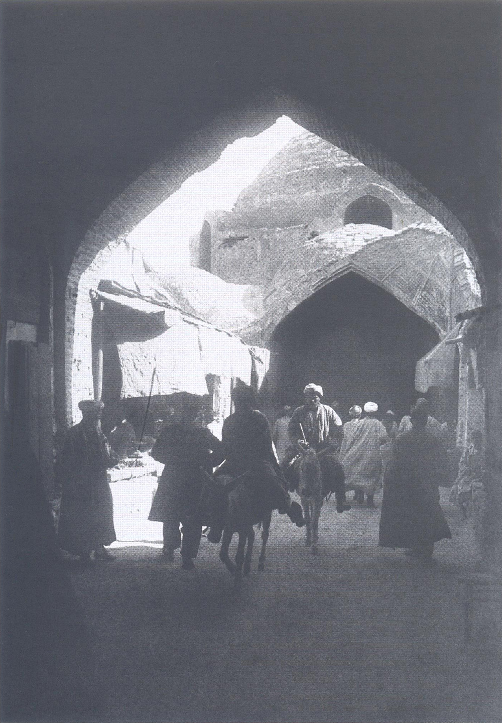  The roofed bazaar. 1928. Bukhara