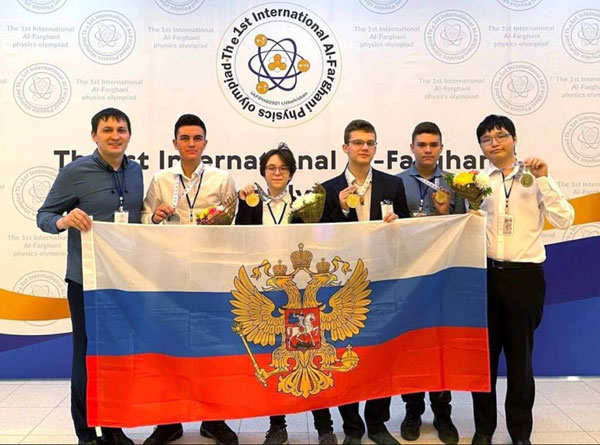 Five winners from Russia